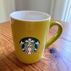 2021 Starbucks Lime Green Logo Mug- 10 ozs.